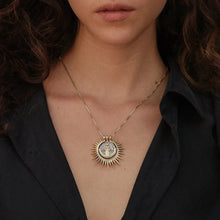 Special Edition Hecate Halo Necklace | 14K Yellow Gold Vermeil