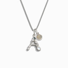 Initial Necklace Set | Sterling Silver