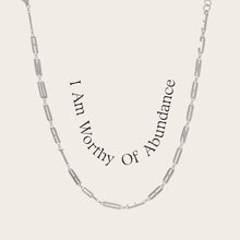 Affirmation Necklace | Sterling Silver