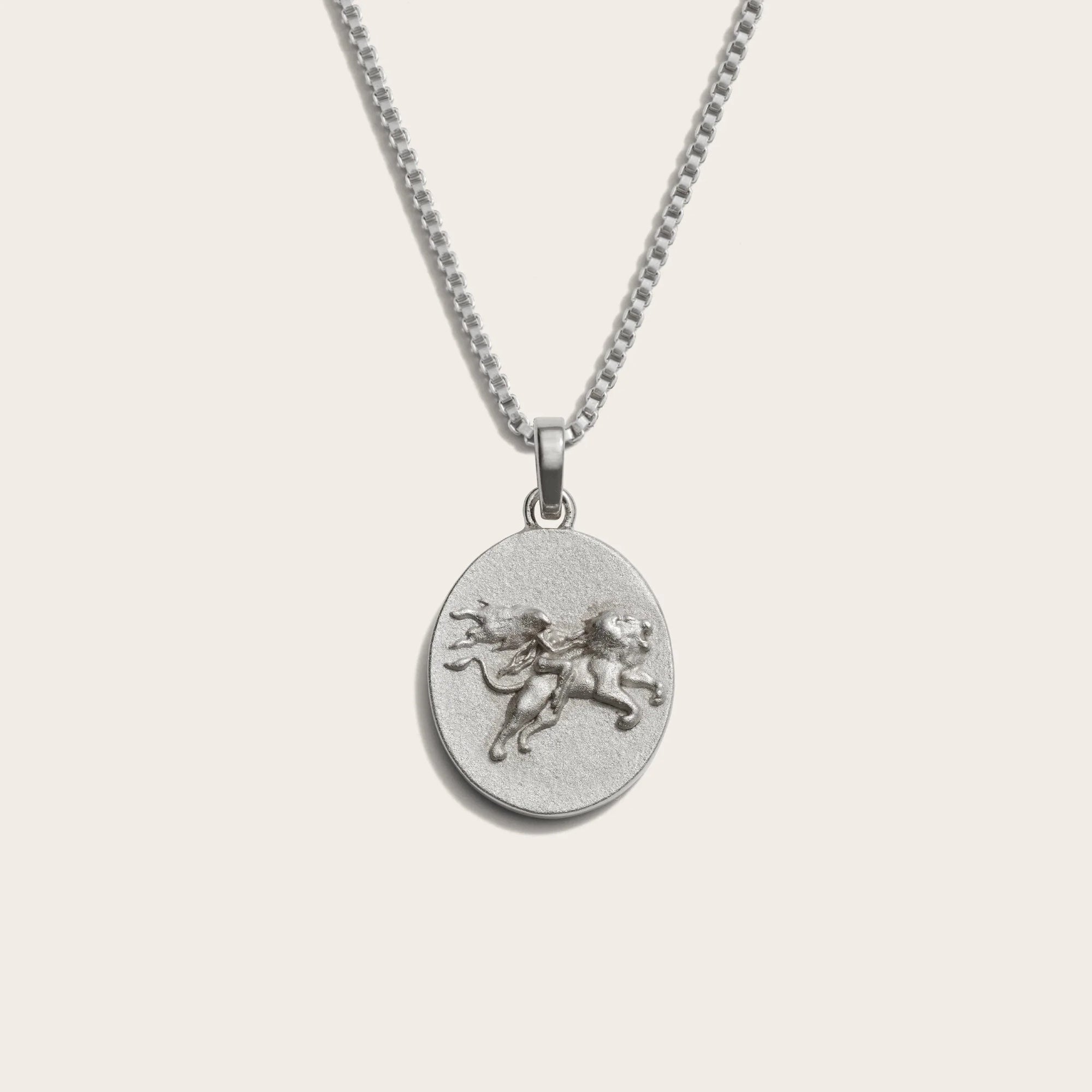 Zodiac Goddess Necklace | Sterling Silver