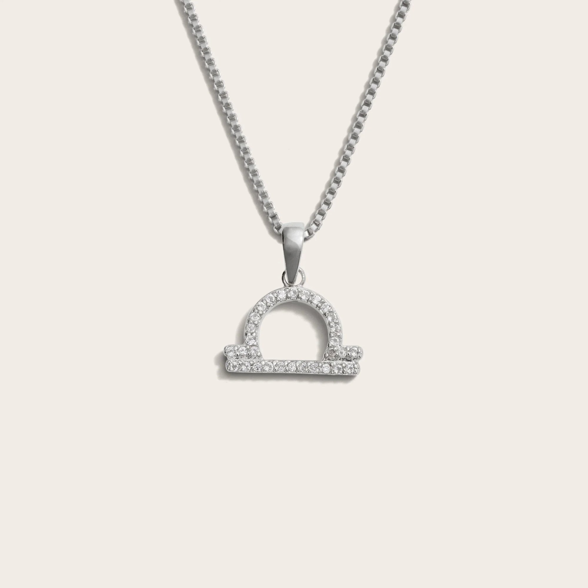 Zodiac Gemstone Necklace | Sterling Silver