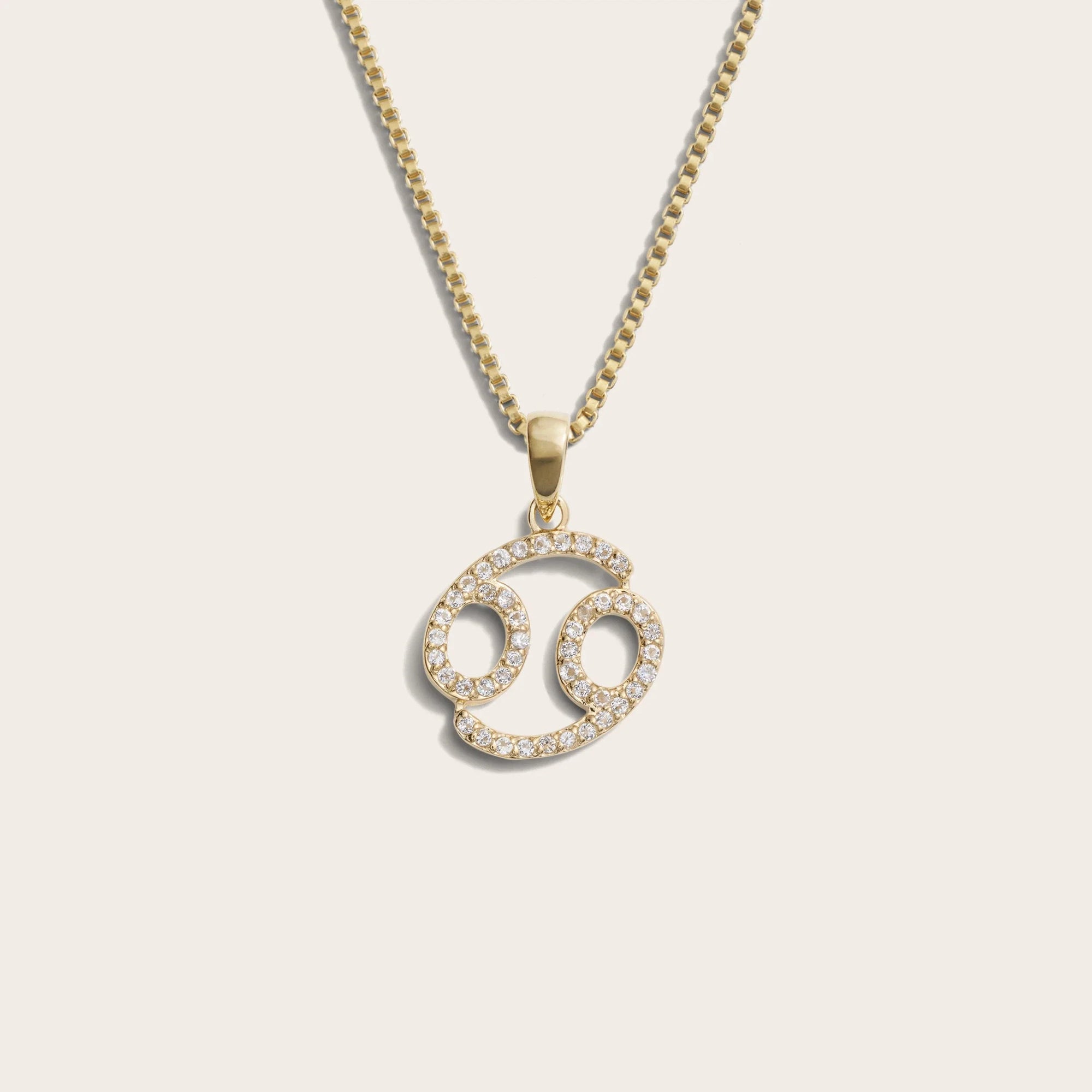 Zodiac Gemstone Necklace | 14K Yellow Gold Vermeil