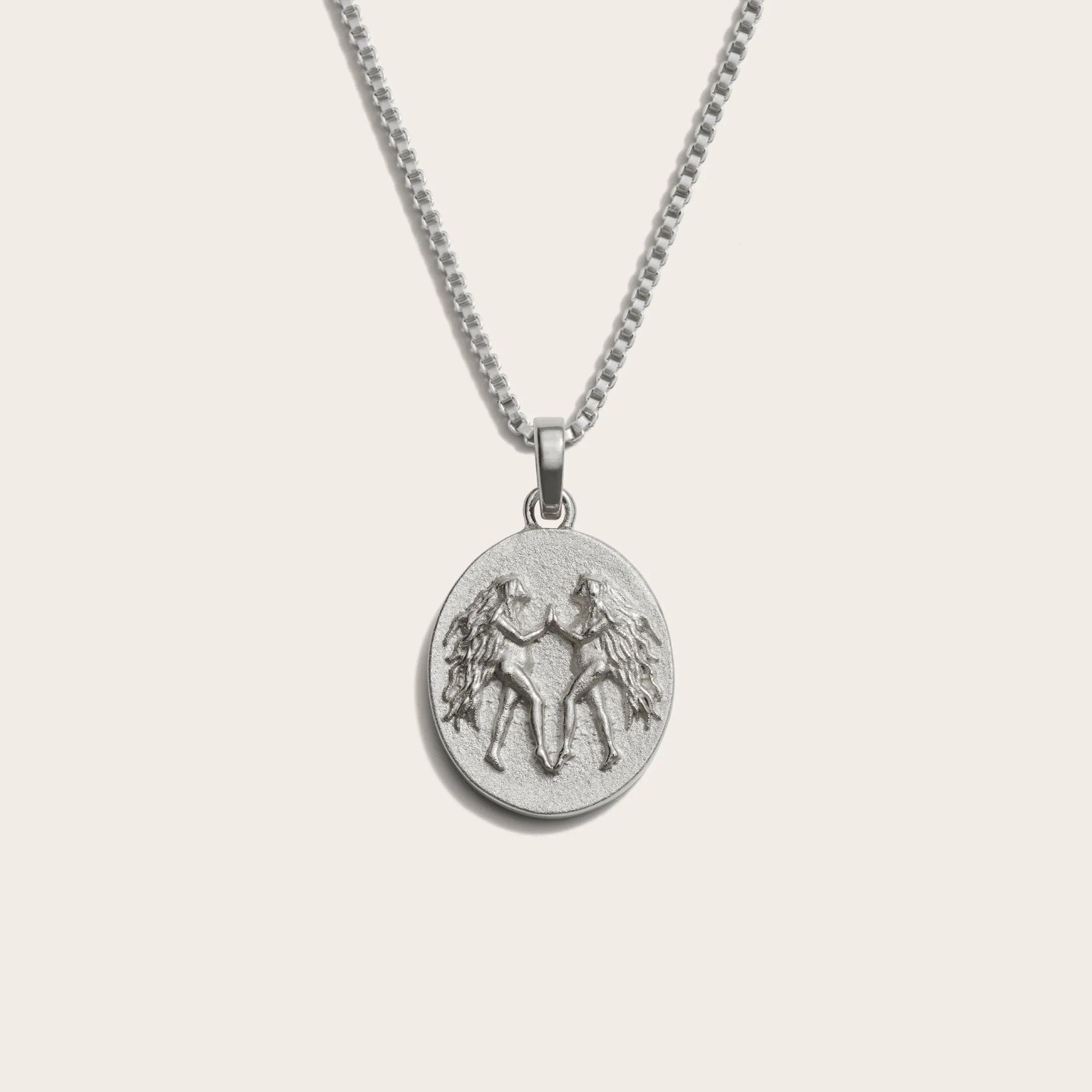 Zodiac Goddess Necklace | Sterling Silver