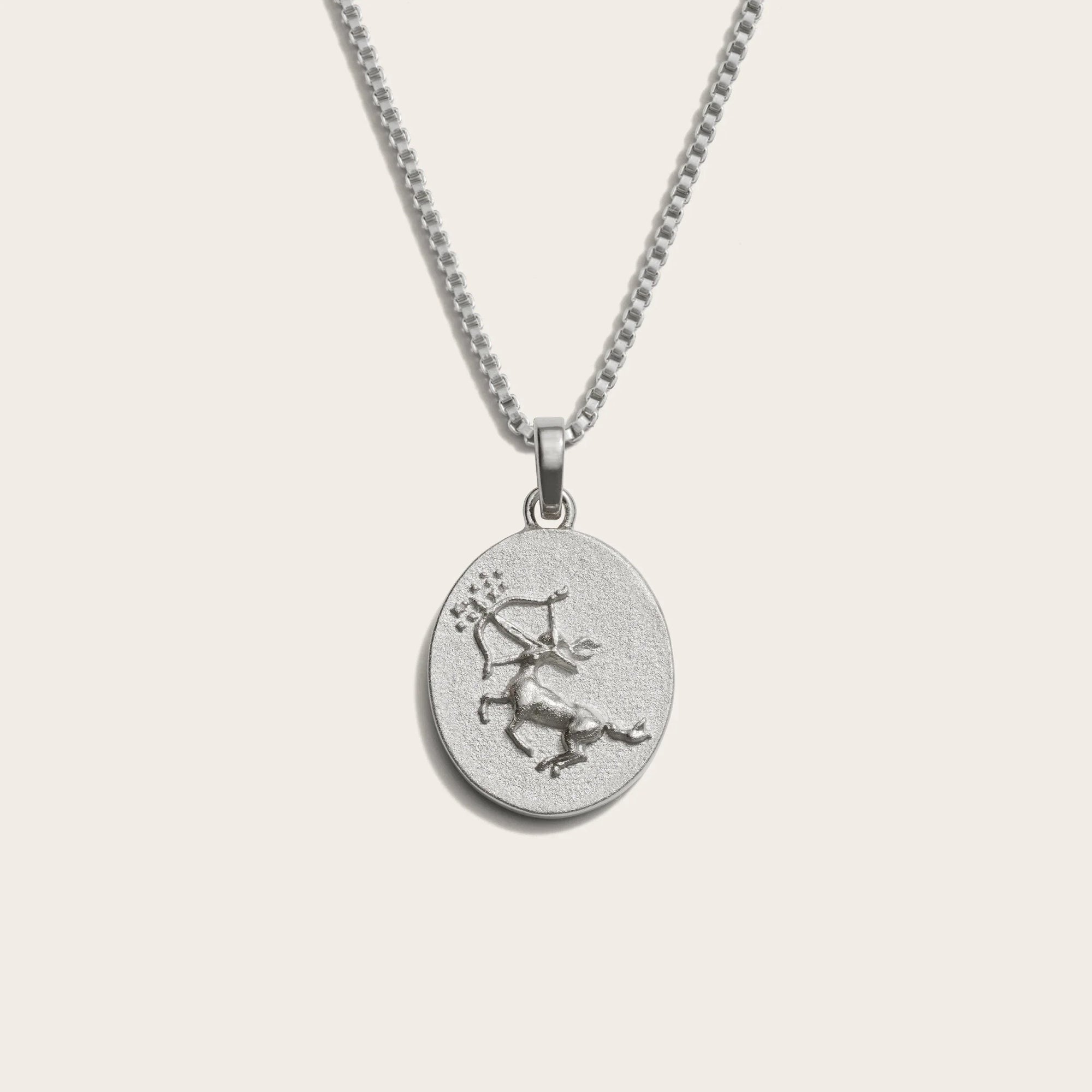 Zodiac Goddess Necklace | Sterling Silver