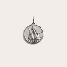 Goddess Coin Pendant | Sterling Silver