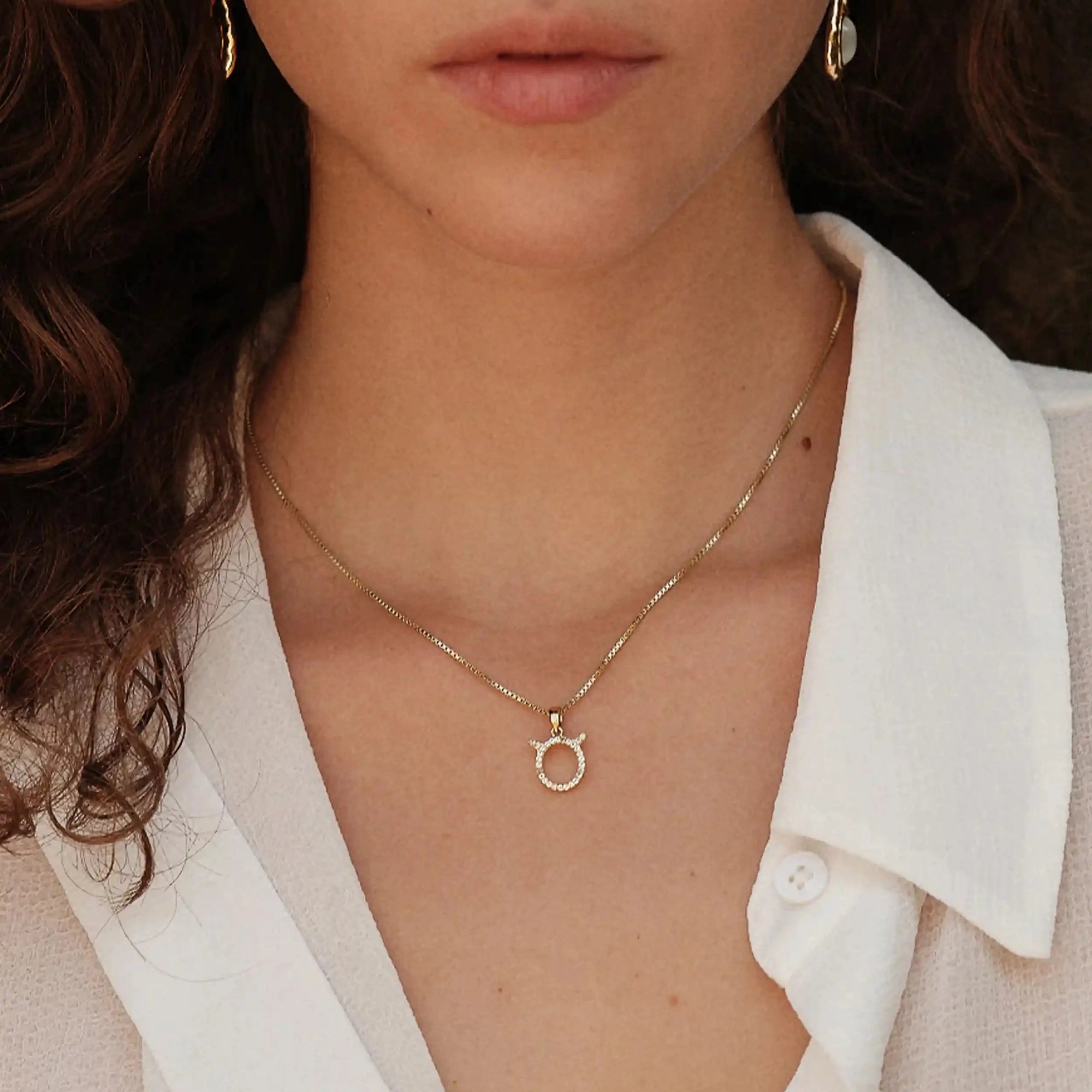 Zodiac Gemstone Necklace | Sterling Silver