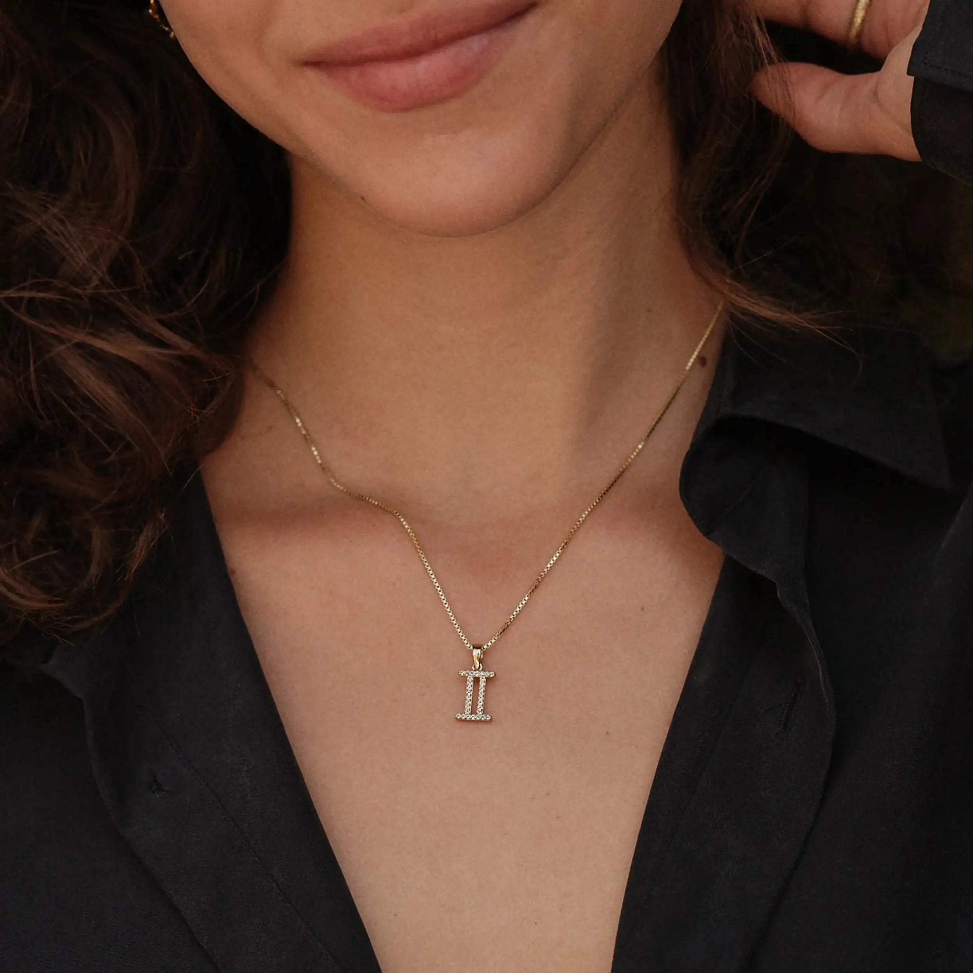 Zodiac Gemstone Necklace | 14K Yellow Gold Vermeil