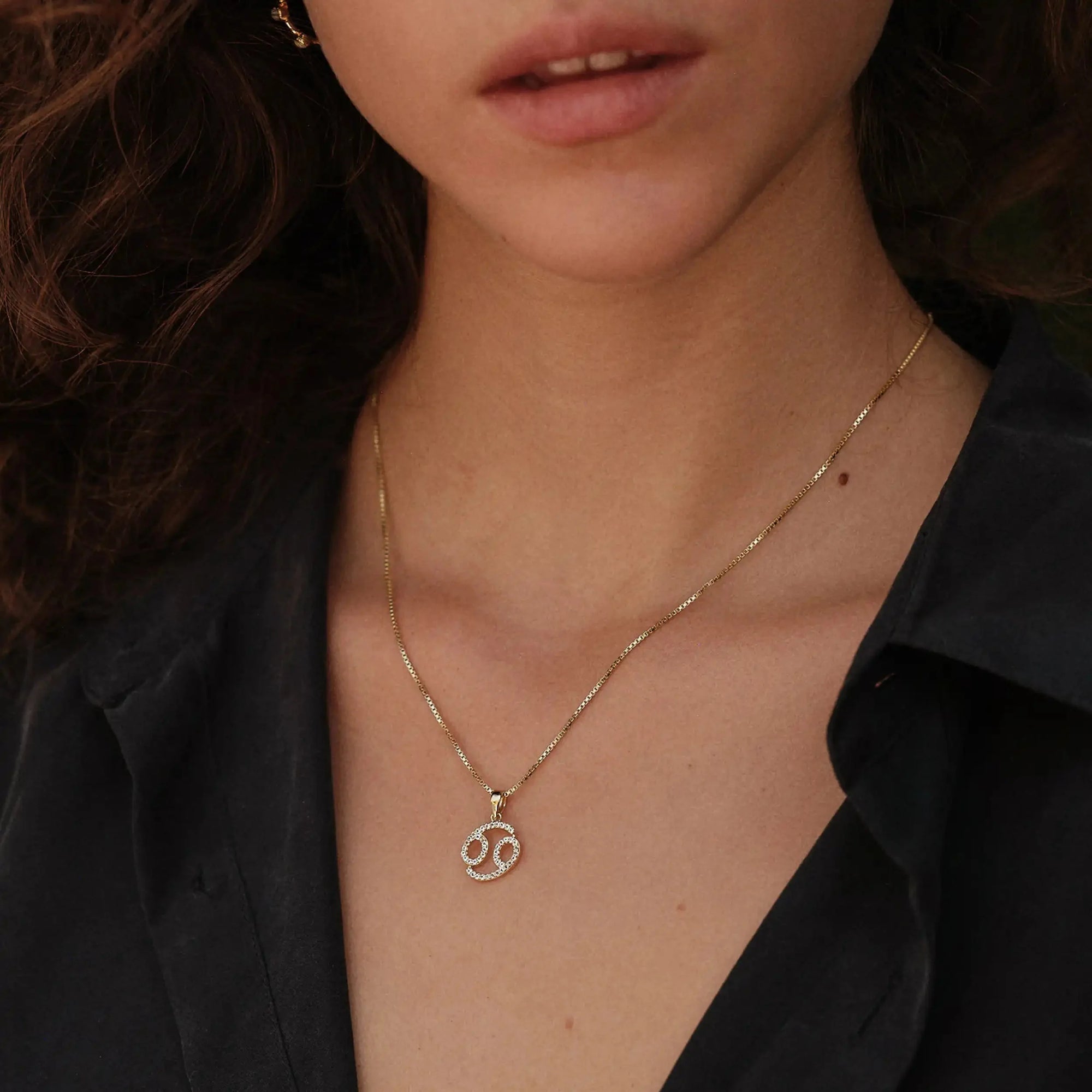 Zodiac Gemstone Necklace | 14K Yellow Gold Vermeil