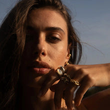 Divine Feminine Ring | 14K Yellow Gold Vermeil