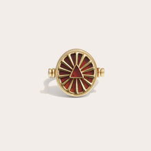 Leo & Fire Flip Ring | 14K Yellow Gold Vermeil