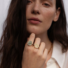 Scorpio & Water Flip Ring | Sterling Silver
