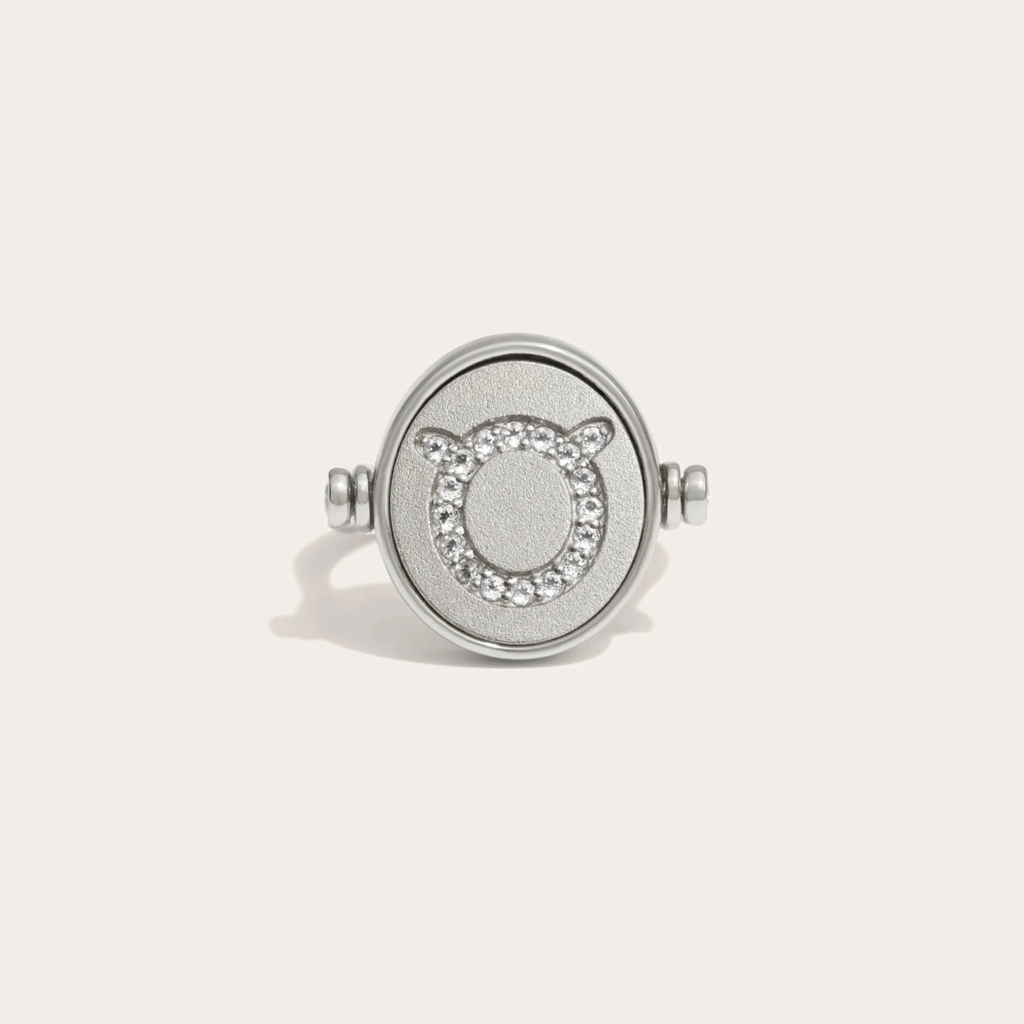 Taurus & Earth Flip Ring | Sterling Silver