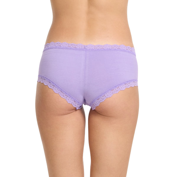 Cotton Boyshort | Grape Juice (Purple)