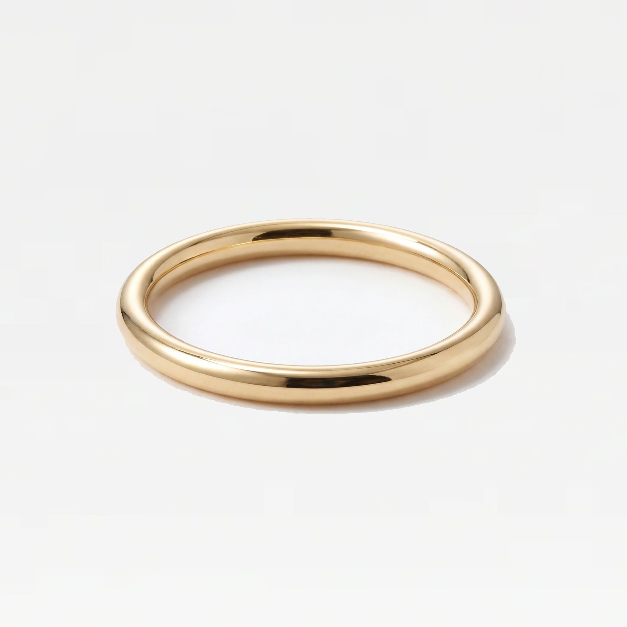 The M Essential Bangle Bracelet | 18Kt Gold Plated Brass