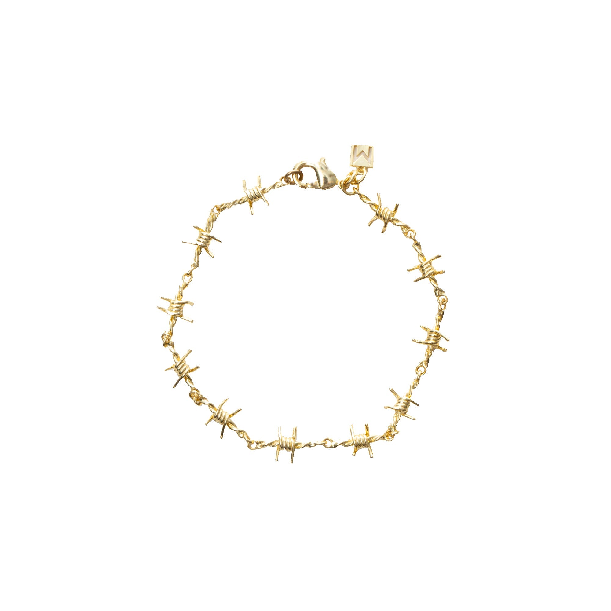 The Barbwire Bracelet | 18KT Gold Vermeil & Sterling Silver