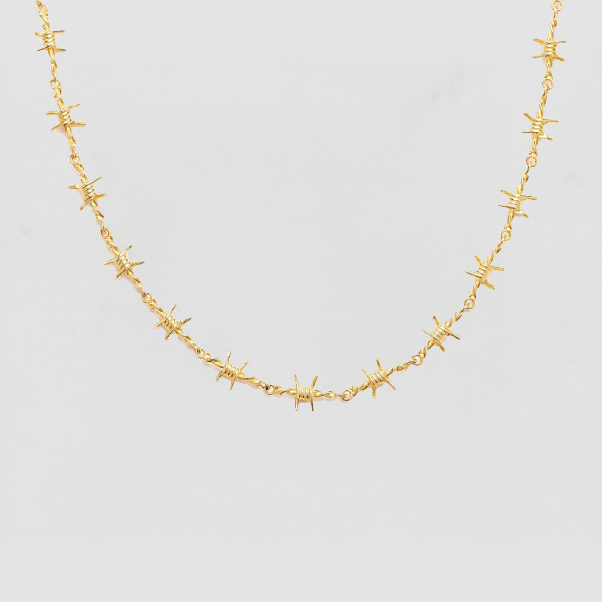 The Barb Wire Choker Danielle Guizio X The M Jewelers | Gold
