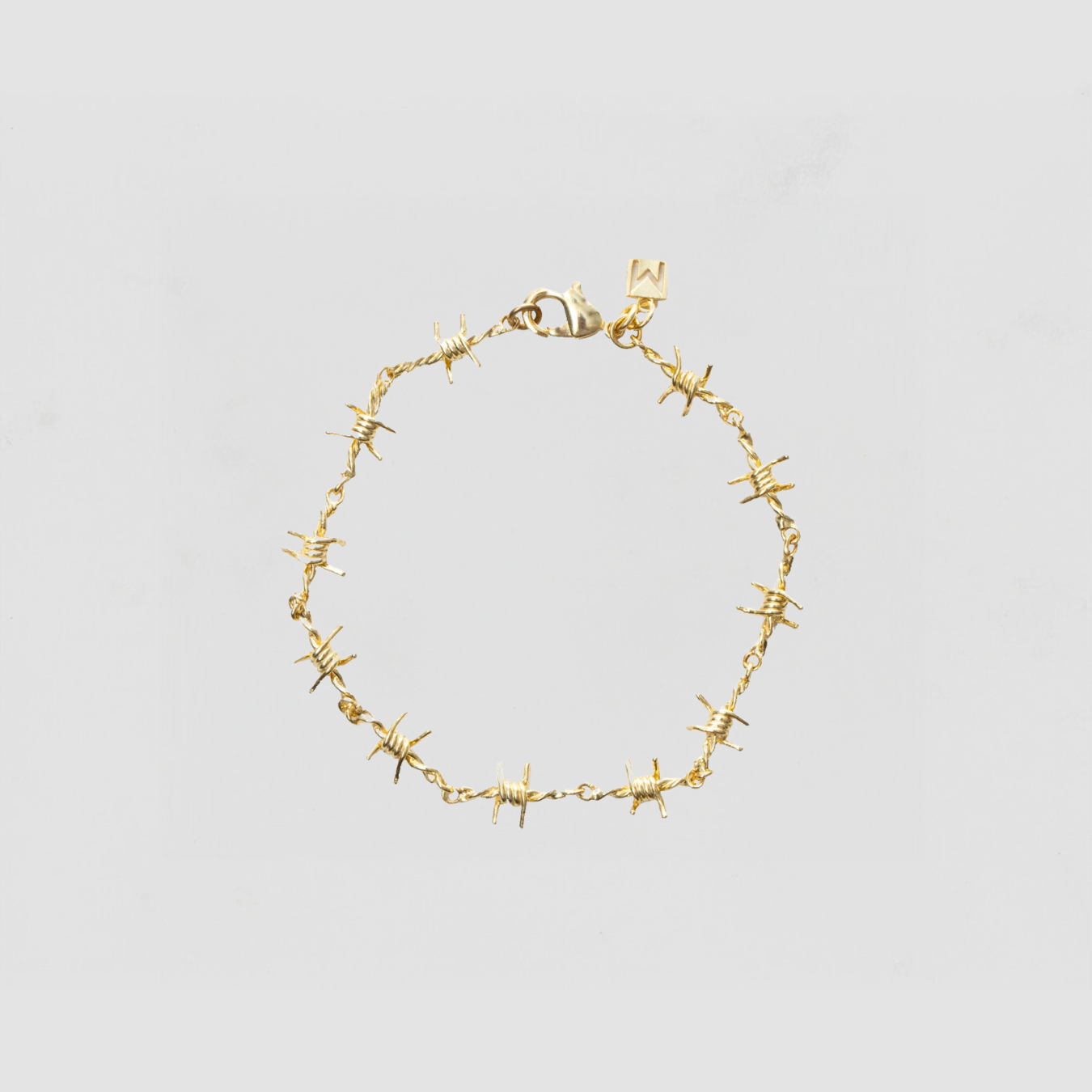 The Barbwire Bracelet | Gold Vermeil