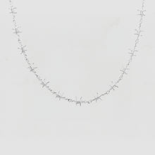 The Barb Wire Choker Danielle Guizio X The M Jewelers | Silver