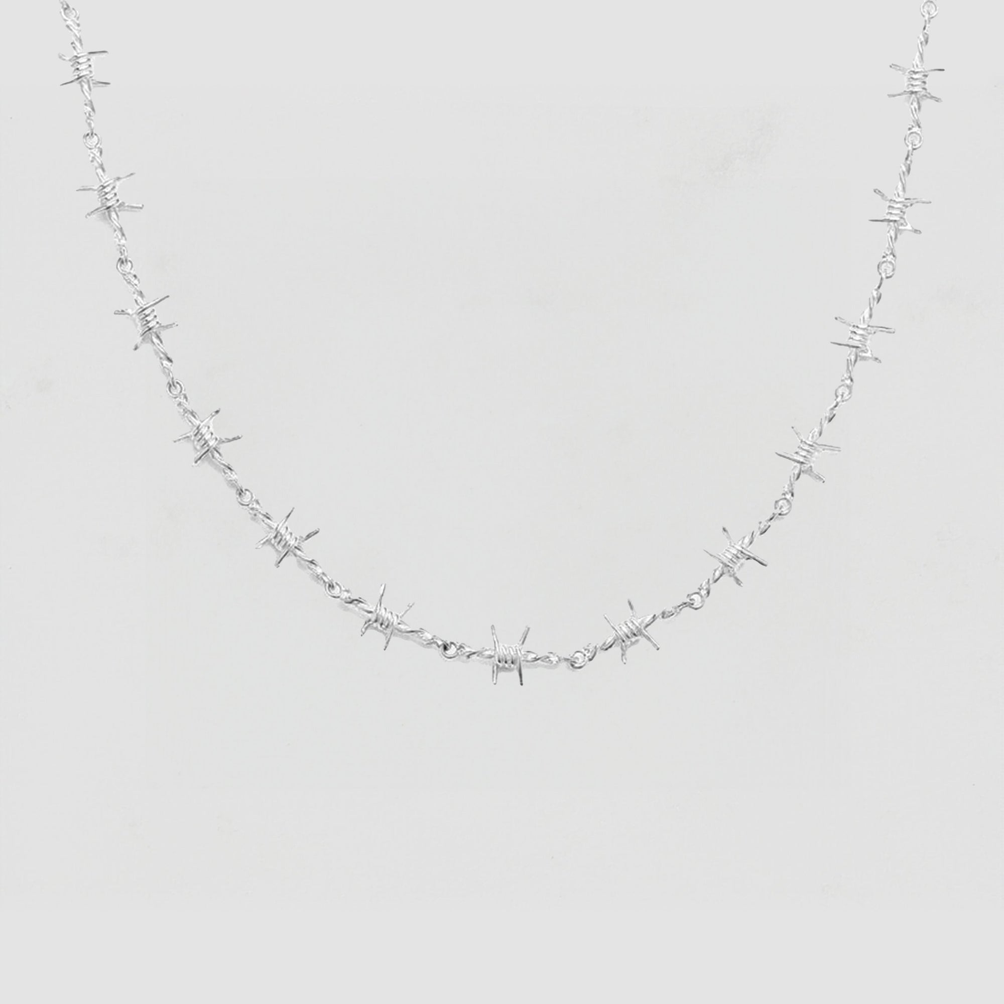 The Barb Wire Choker Danielle Guizio X The M Jewelers | Silver