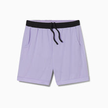 Breathable Mesh Lounge Shorts with Modal Lining | Lavender/Black