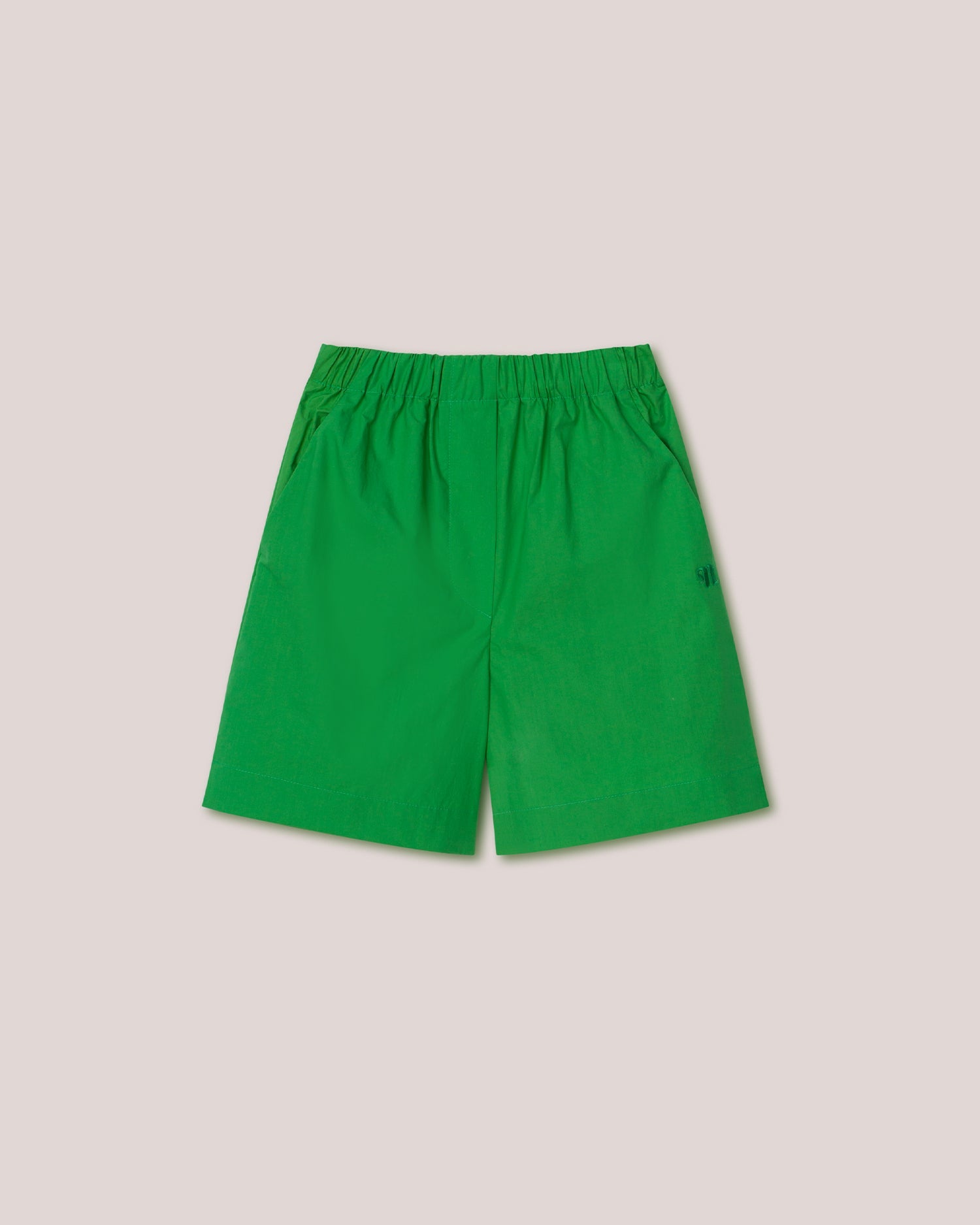 Womens | Megan Light Poplin Shorts | Green Ss22