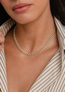 Billions Necklace | Clear Crystal | 14K Gold Plated