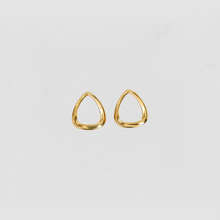 The Bold Triangle Earring Studs | Gold