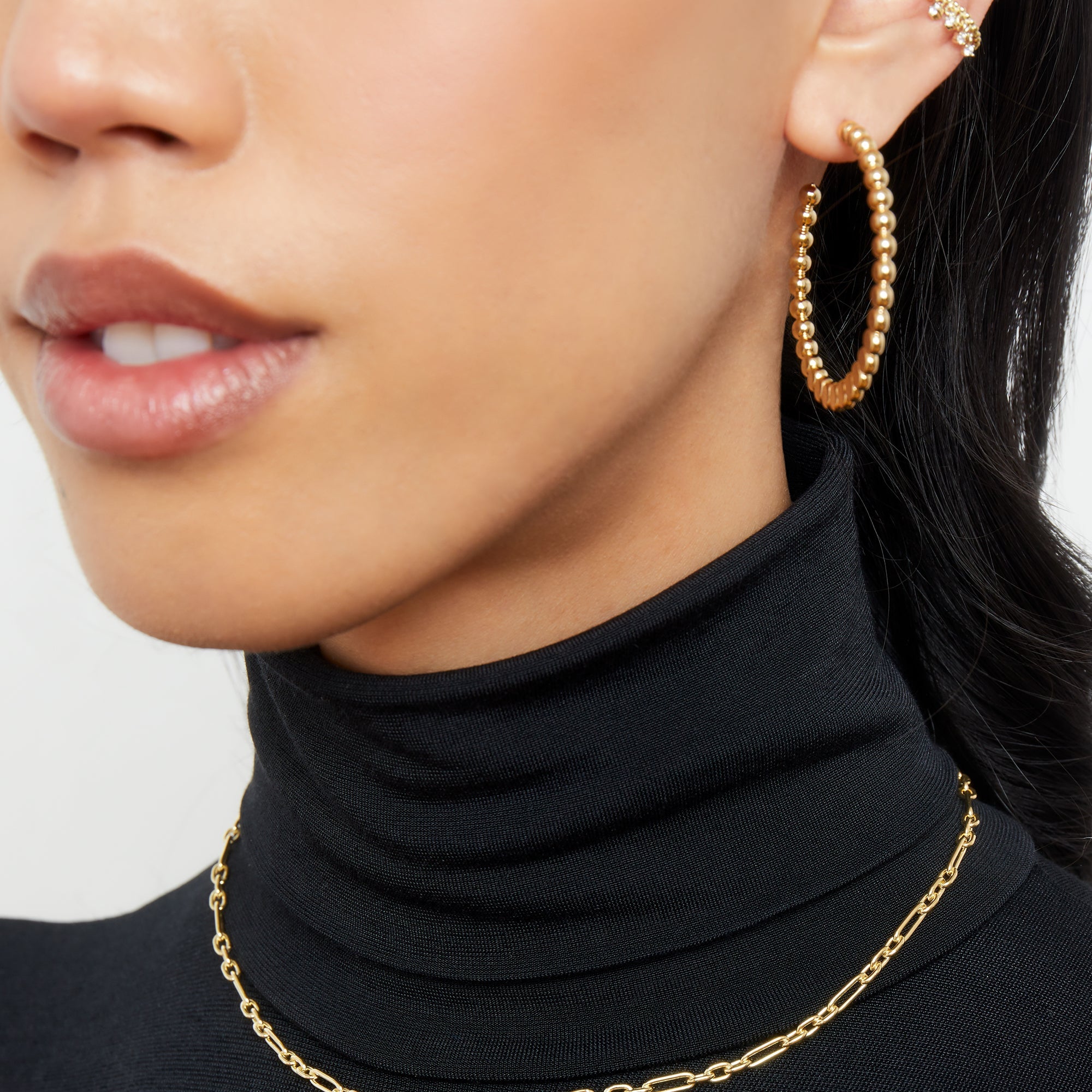 The Bolero Hoop | 18K Yellow Gold-Plated