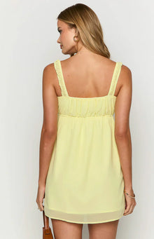 Brooke Mini Dress | Yellow