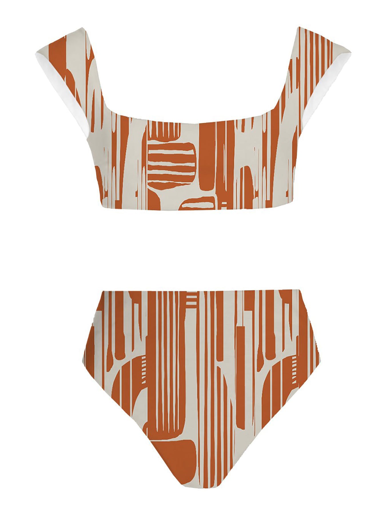 Cayla Swimsuit | Iman Orange