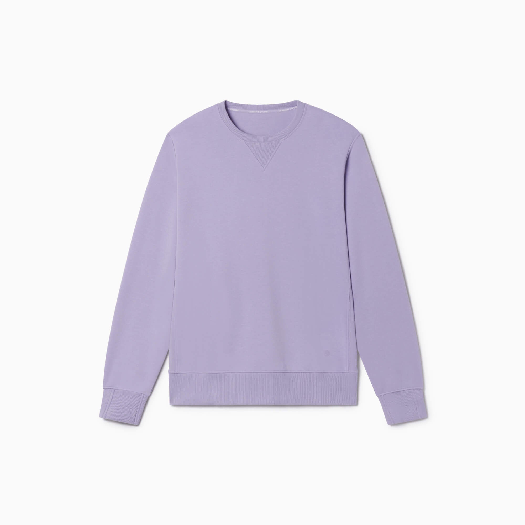 Chilluxe Heavyweight Recycled Fleece Crewneck | Lavender