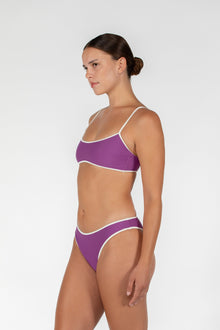 Bruna Bottom | Royal | Ecru