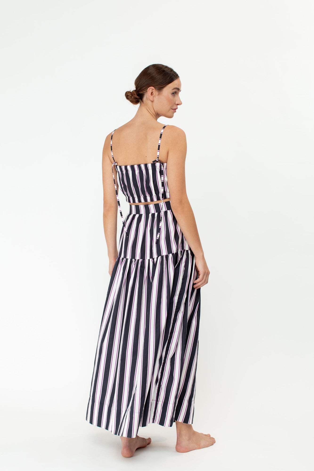 Alora Skirt | Cabana Stripe
