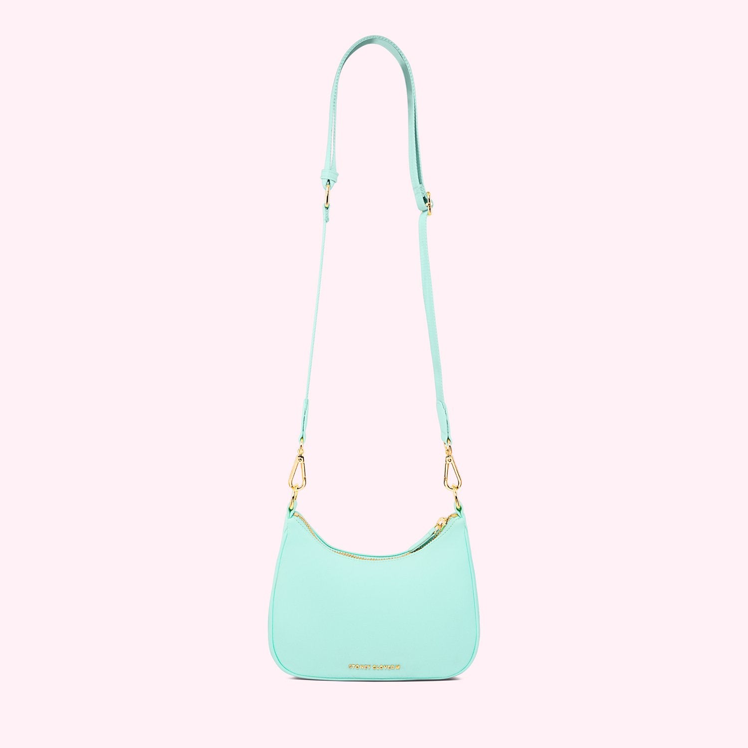 Curved Crossbody Bag | Cotton Candy