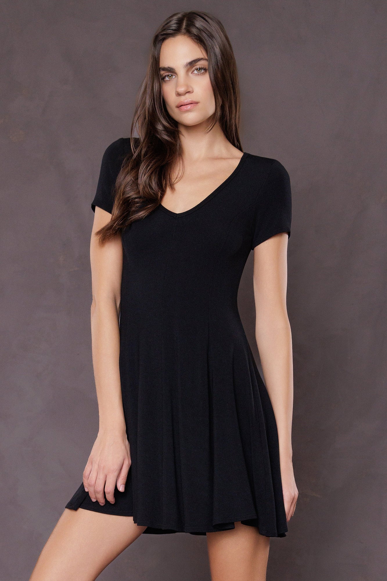 Women | Fit 'N Flare Dress | Black