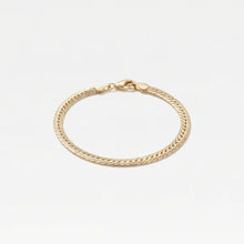 The Knitted Cuban Link Bracelet | 18Kt Gold Filled