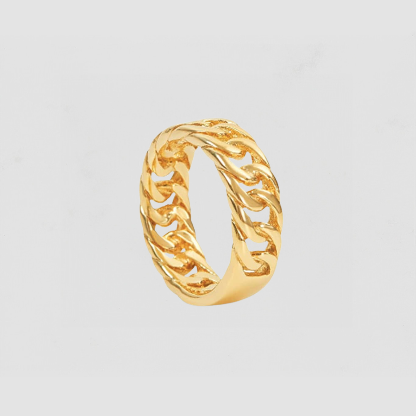 The Cuban Link Ring | Gold Vermeil
