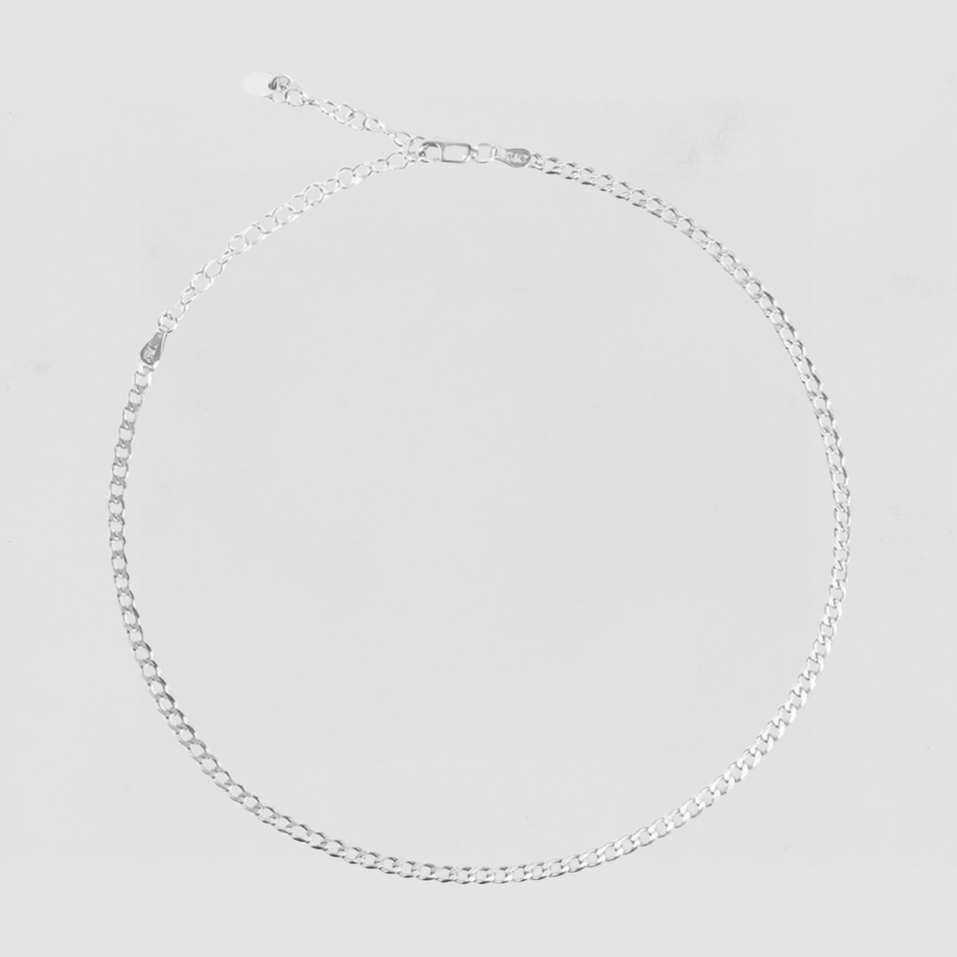 curb chain choker necklace