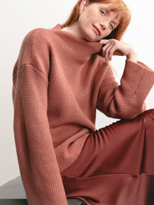 Earnest Sweater | Light Mahogany