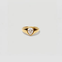 The Single Stone Ring | Gold