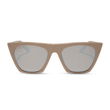 Womens | Avril Sunglasses | Almond | Silver Flash Polarized Lenses