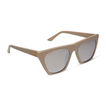 Womens | Avril Sunglasses | Almond | Silver Flash Polarized Lenses