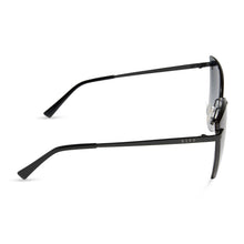 Womens | Becky V Sunglasses | Black | Grey Gradient Lenses
