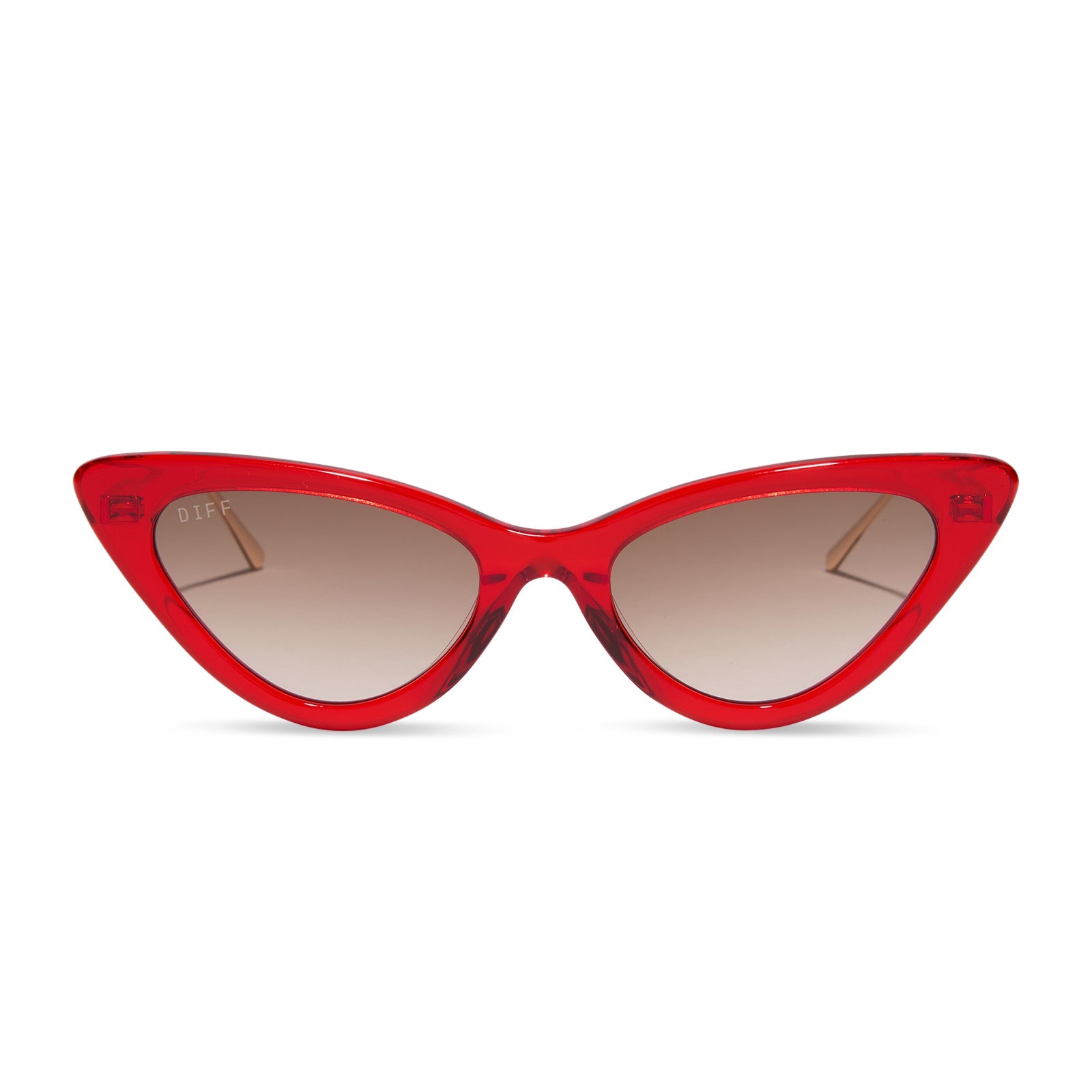 Womens | Mindy Sunglasses | Rouge Vogue | Warm Brown Gradient Lenses
