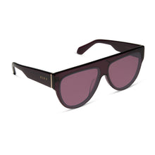 Womens | Georgie Sunglasses | Aubergine | Aubergine/Silver Flash Lenses