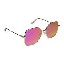 Womens | Iris Sunglasses | Gold | Pink Rush Lenses