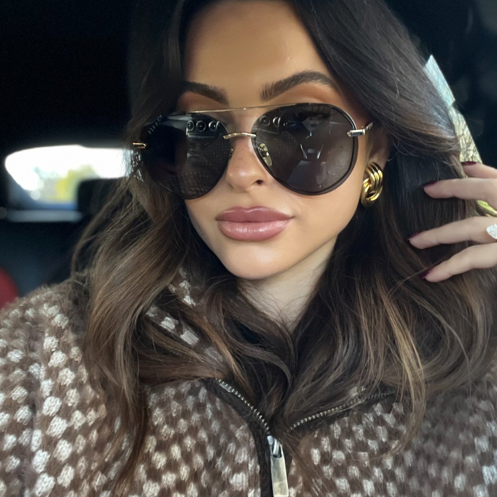 Unisex | Lenox Sunglasses | Gold | G15 Polarized Lenses