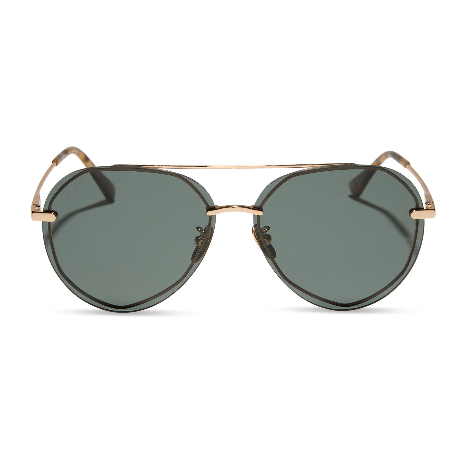 Unisex | Lenox Sunglasses | Gold | G15 Polarized Lenses