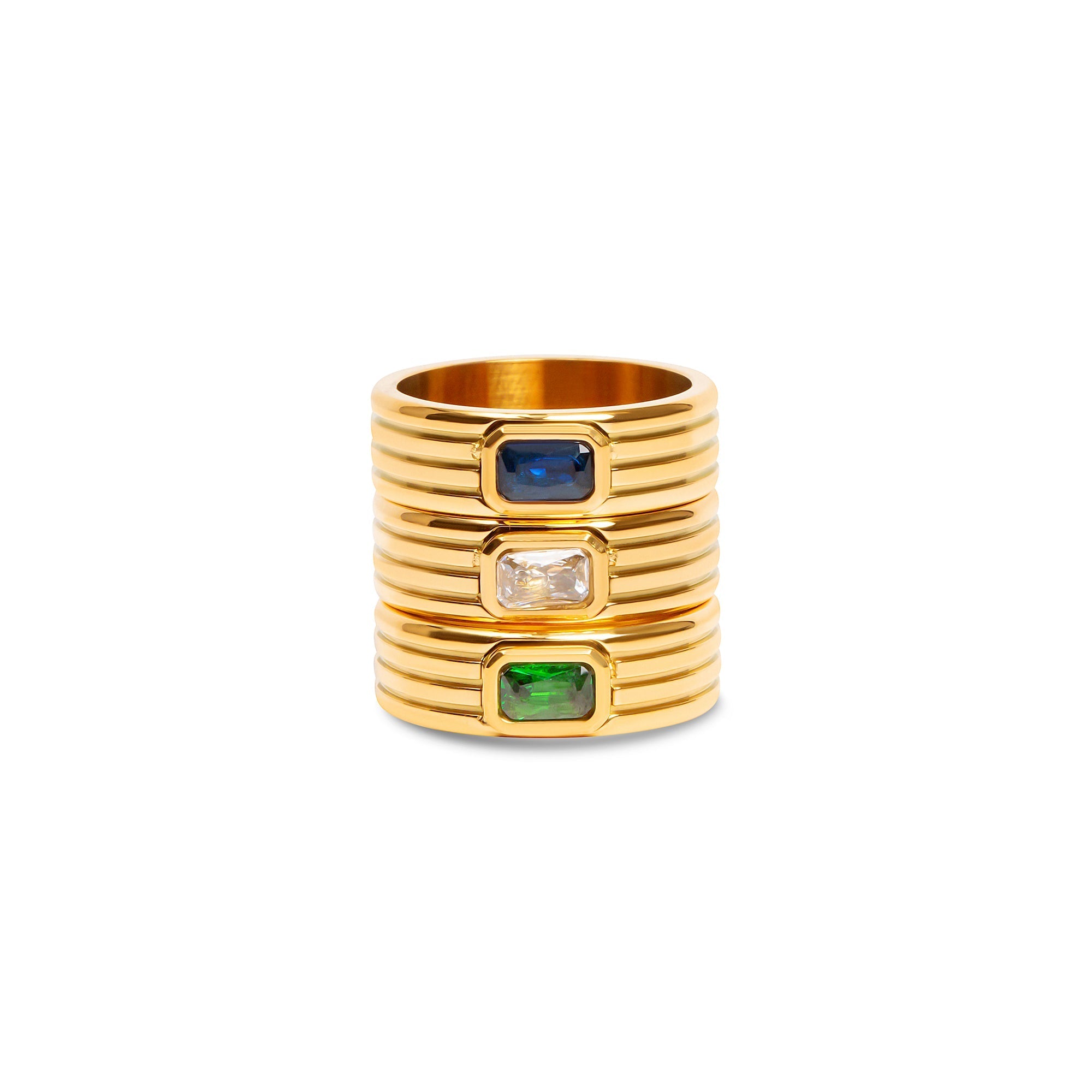 THE FLUTED SIGNET RING - The M Jewelers