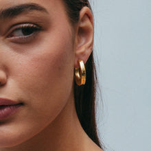THE BOLD SLATE HOOPS - The M Jewelers